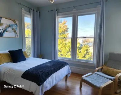 Sky Blue with A View – Room Rental